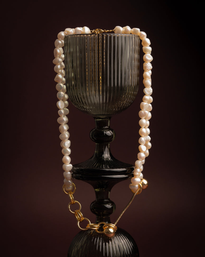Drenched in Pearls Necklace