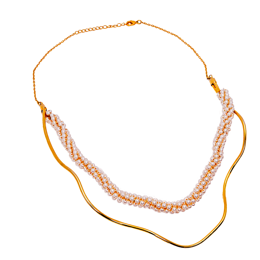 Wrap me in Pearls Necklace