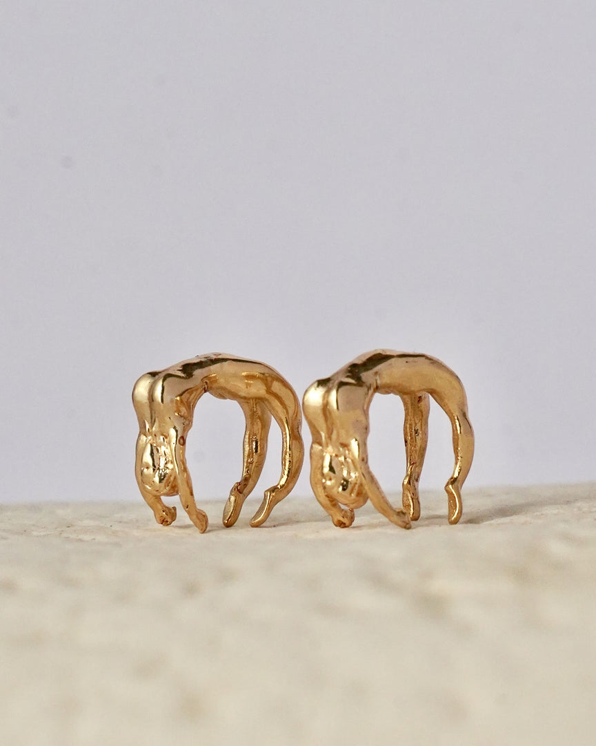 Hang in there ear cuffs