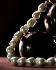 Oceanic pearl choker