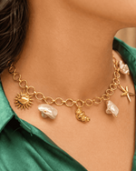 Load image into Gallery viewer, Son of a Beach Charm Necklace