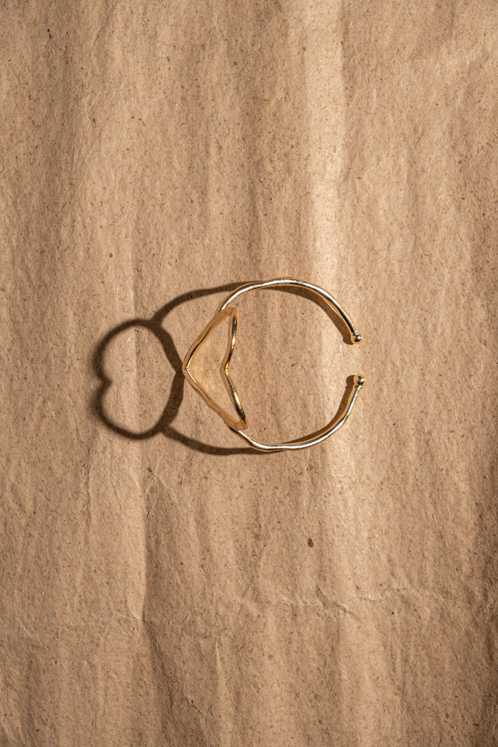 ‘Carved with Love’ Cuff