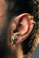 Load image into Gallery viewer, Hang in there ear cuffs
